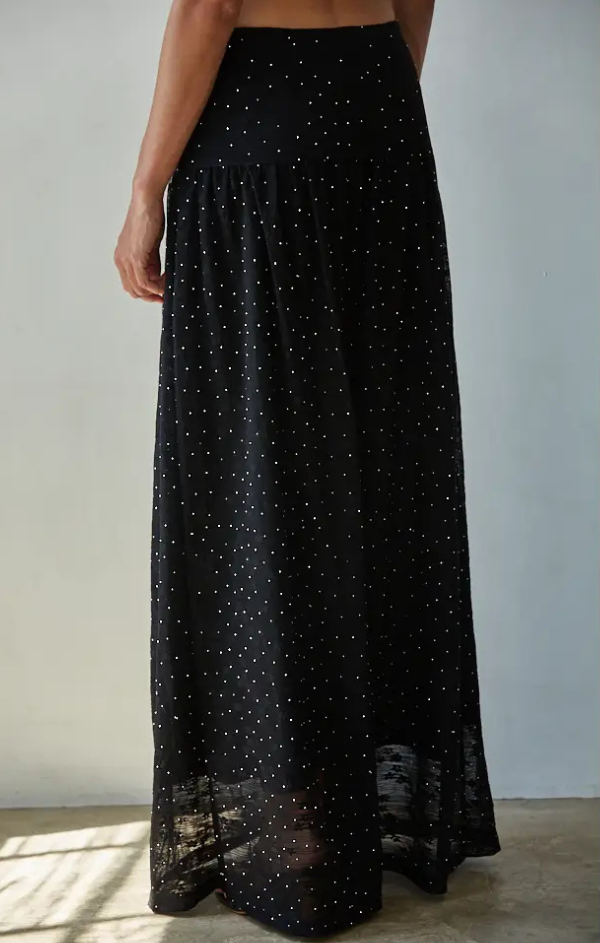 Emily Beaded Midi Skirt