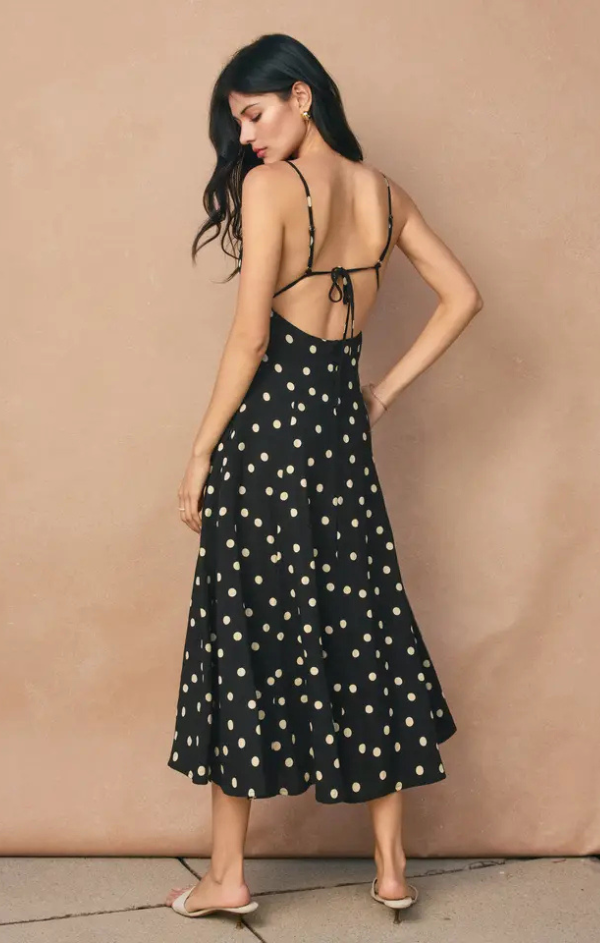 Dolores Polka Dot Maxi