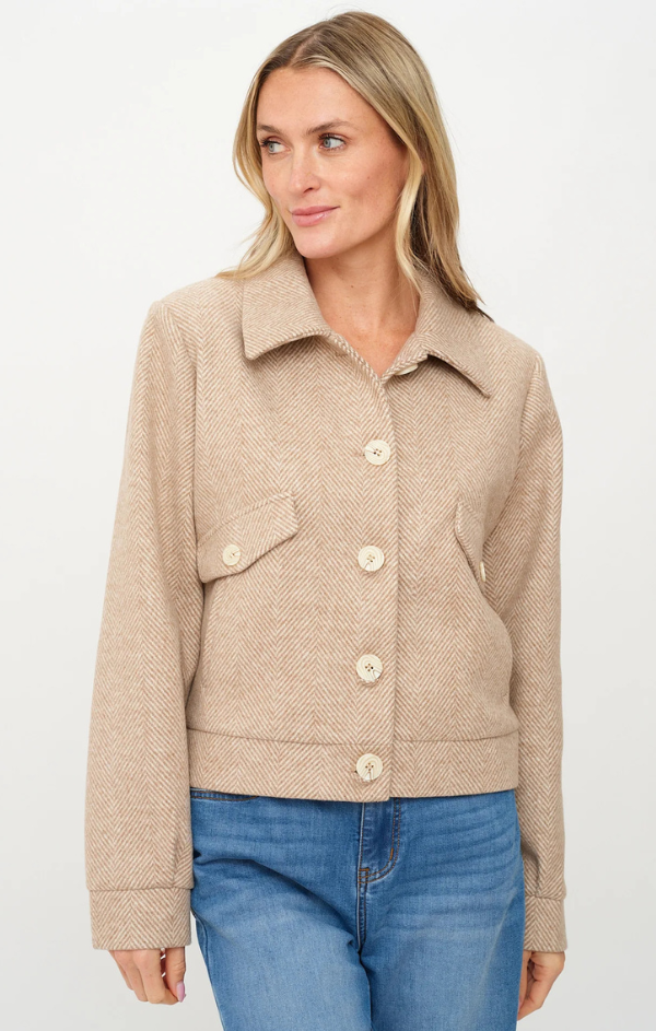 Katrina Herringbone Jacket