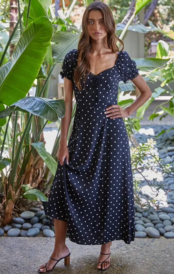 Dottie Back Smocked Dress