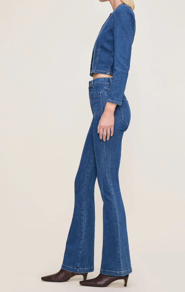 Bridget Boot Instasculpt in Blue Water