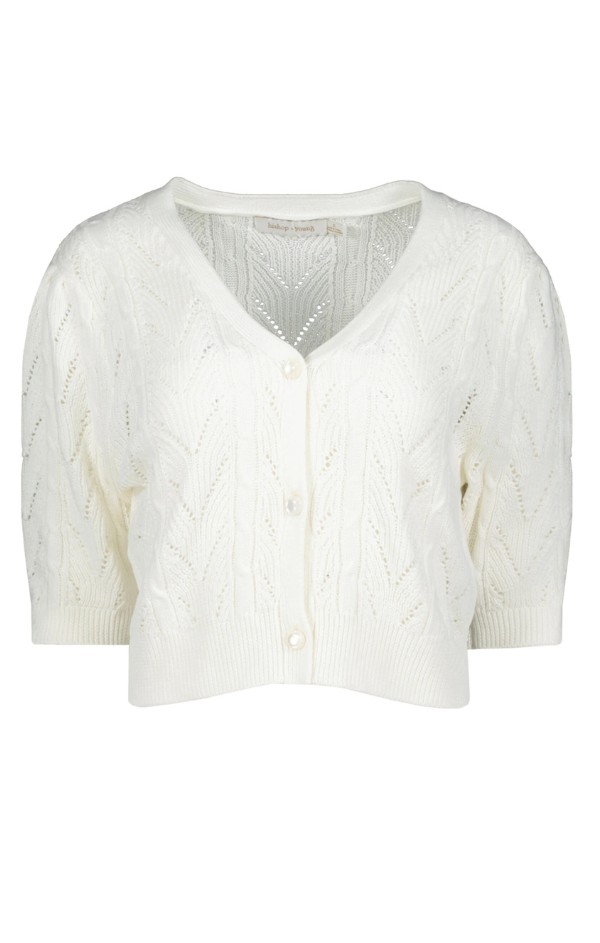 Palmer Pointelle Cardigan