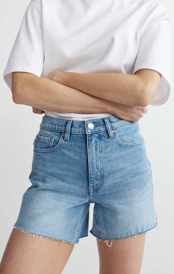 Zoie Relaxed Vintage Short in Cruise – Mint
