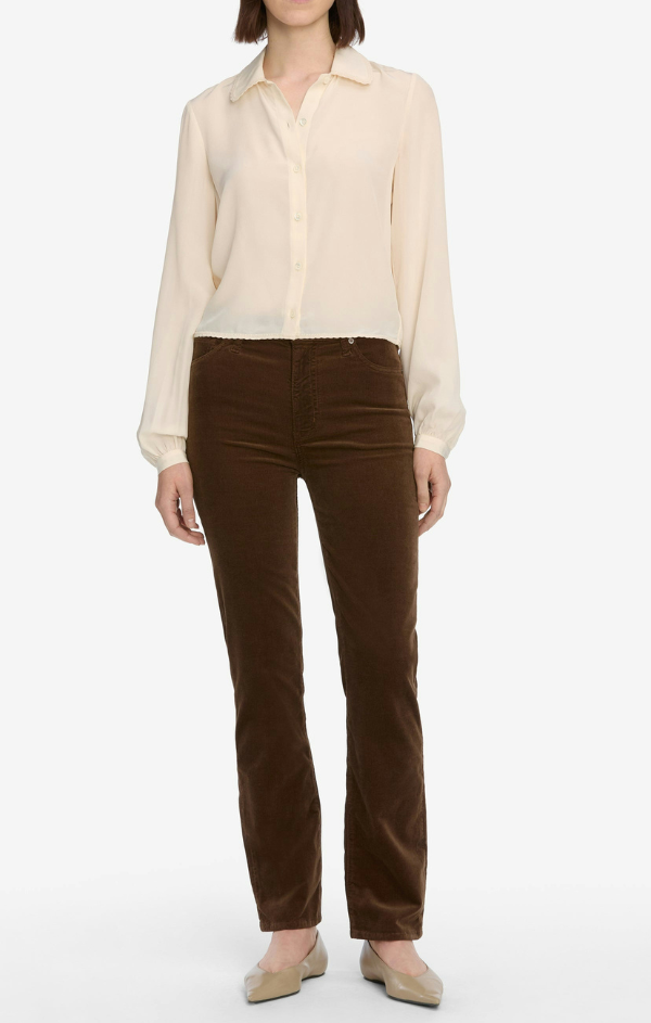 Le Sleek Straight Corduroy