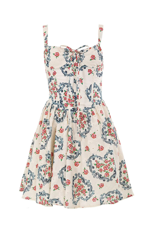 Spring Cherish Mini Dress – Mint