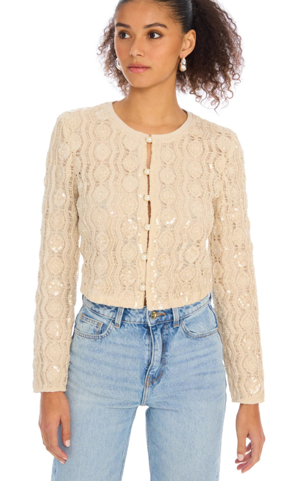 Beaded Mariana Cardigan