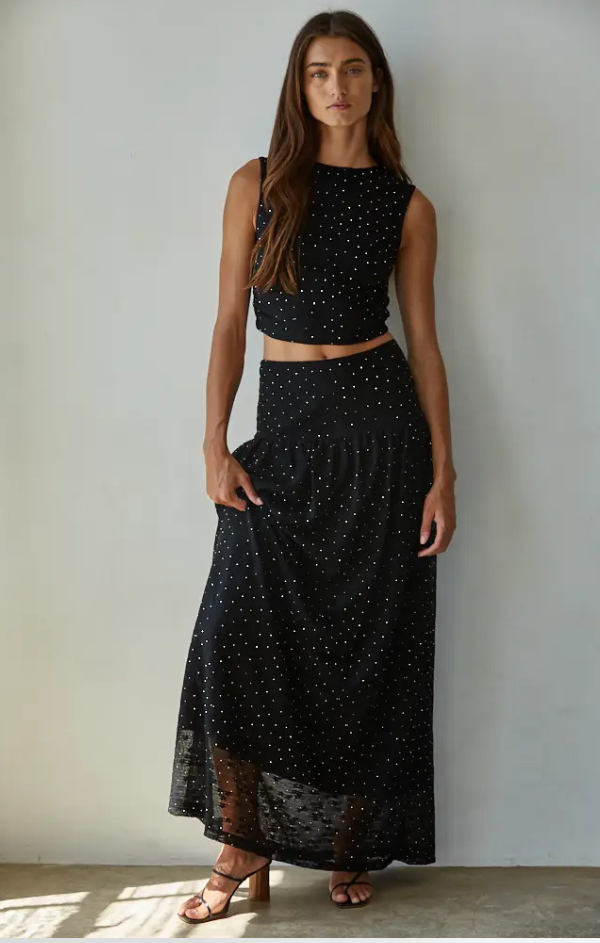 Emily Beaded Sleeveless Top