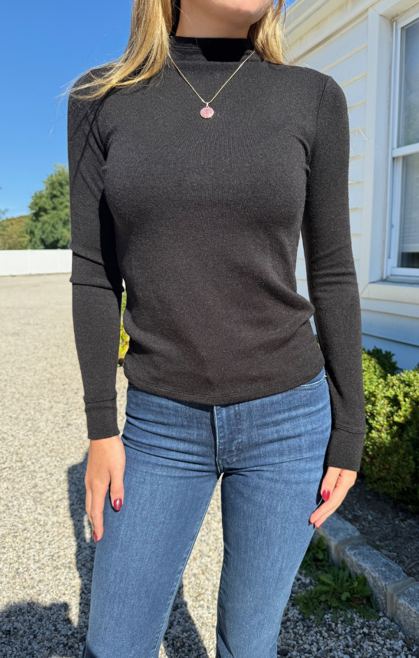 Long Sleeve Mock Turtleneck