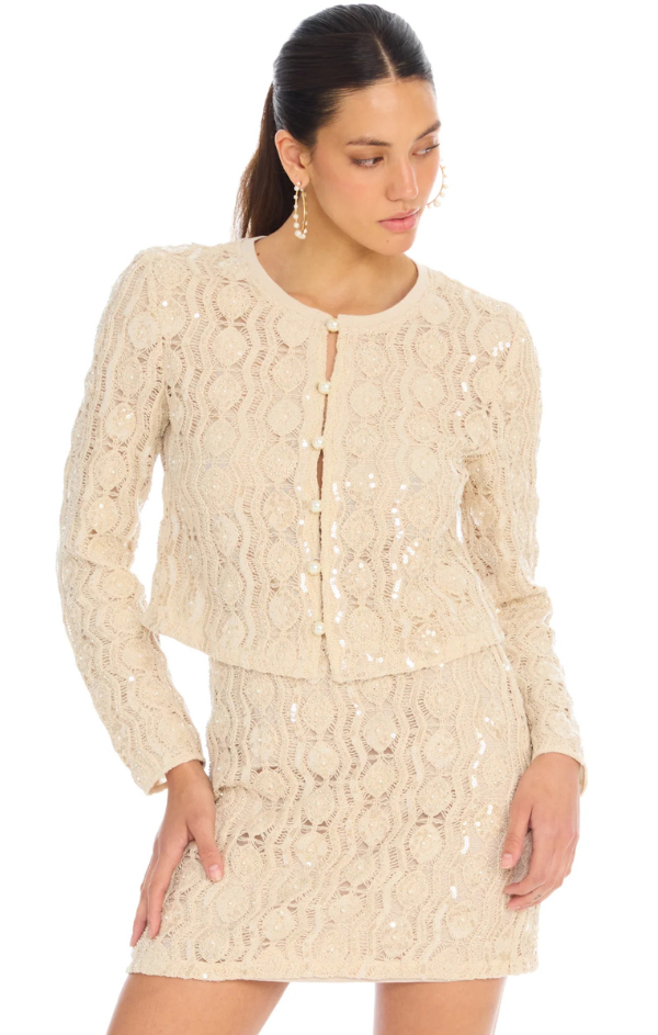 Beaded Mariana Cardigan