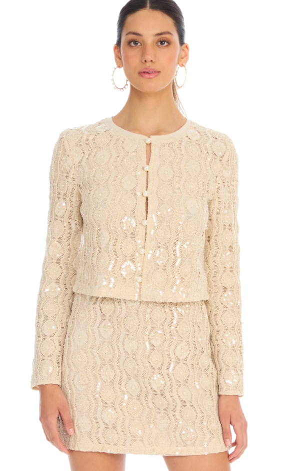 Beaded Mariana Cardigan