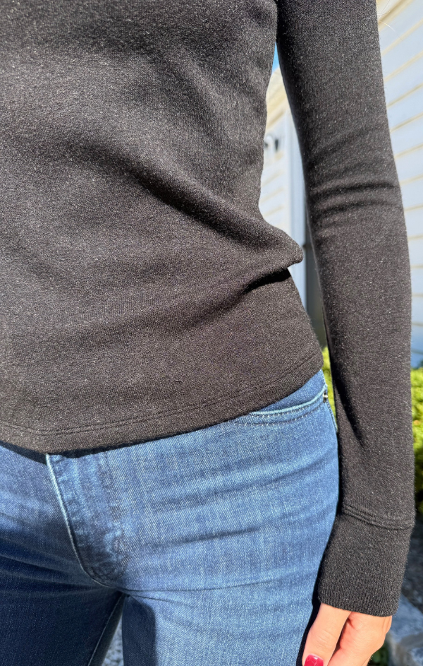 Long Sleeve Mock Turtleneck