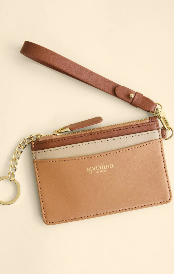 Slimcard Coin Purse in Brown Sugar