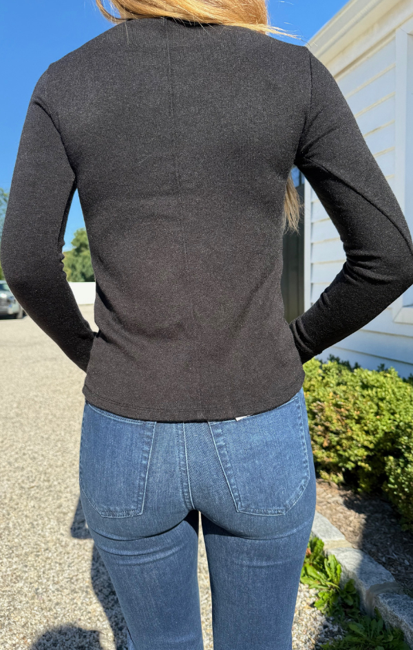 Long Sleeve Mock Turtleneck