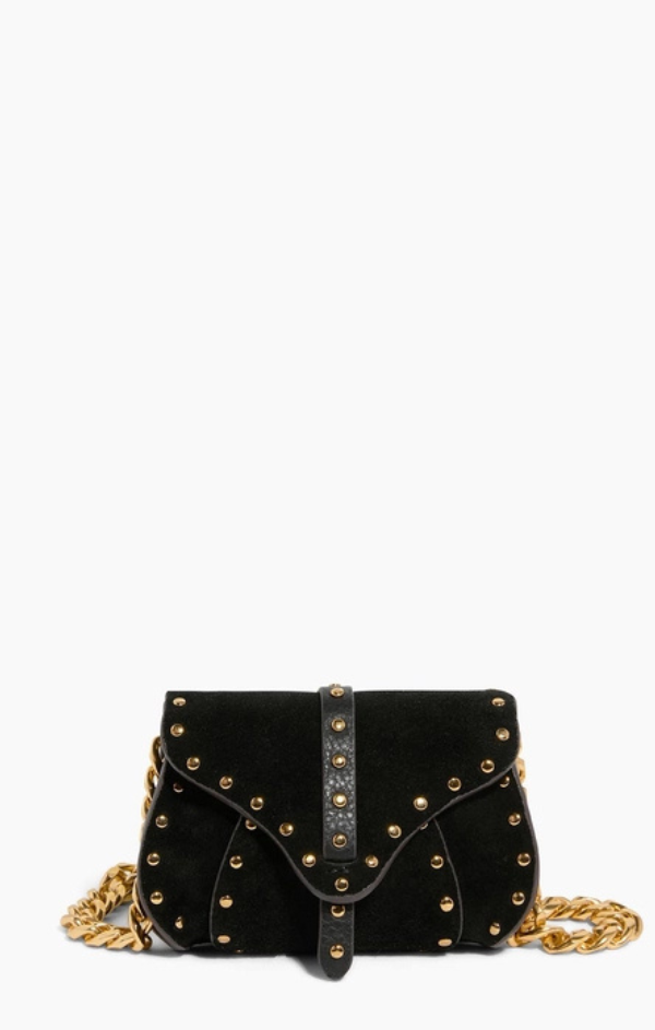 Amour Suede Micro Crossbody