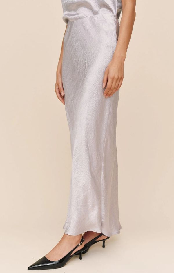 Sleek Bias Maxi Skirt