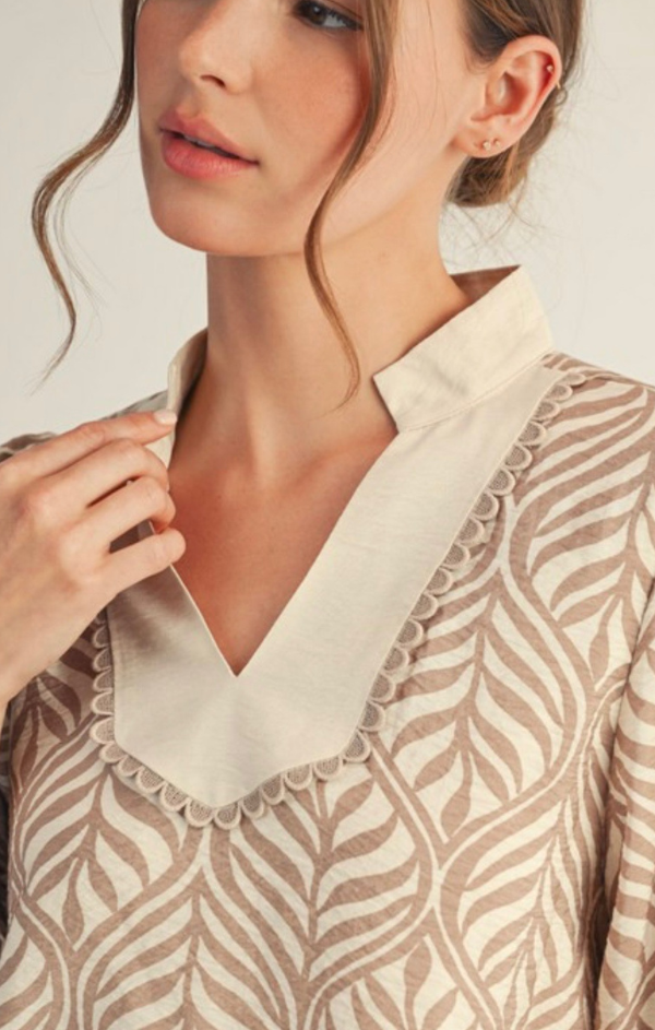 Zahra Blouson Sleeve Top