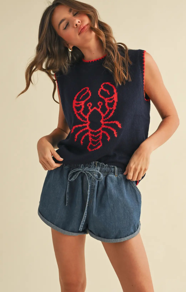 Rocky Lobster Knit Top