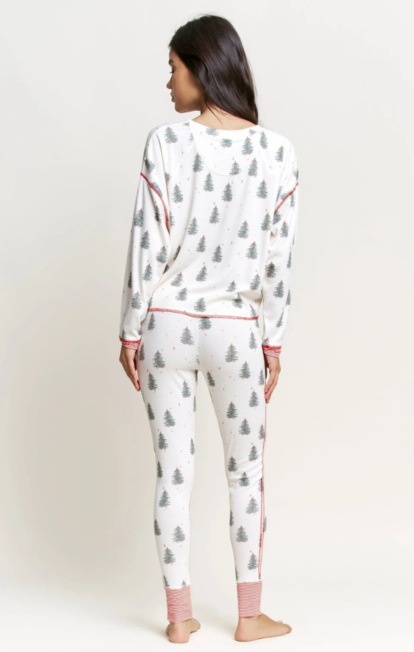 Back in Bed Long Henley Set