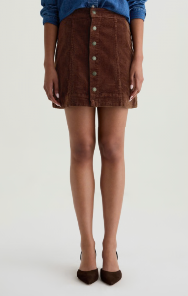 Evie Corduroy Skirt – Mint