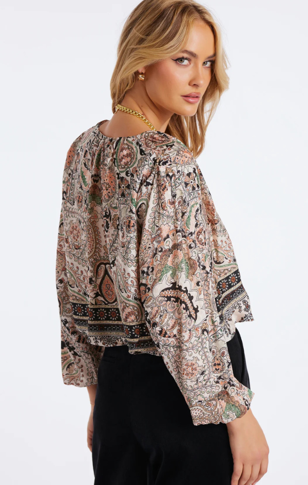 Maude Bubble Sleeve Top