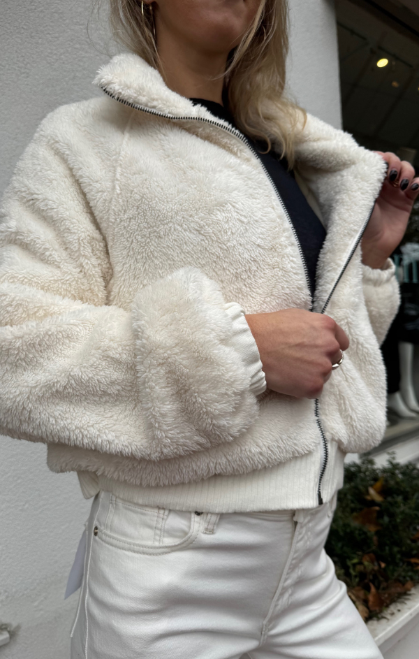 Zip Up Raglan Jacket with Pockets