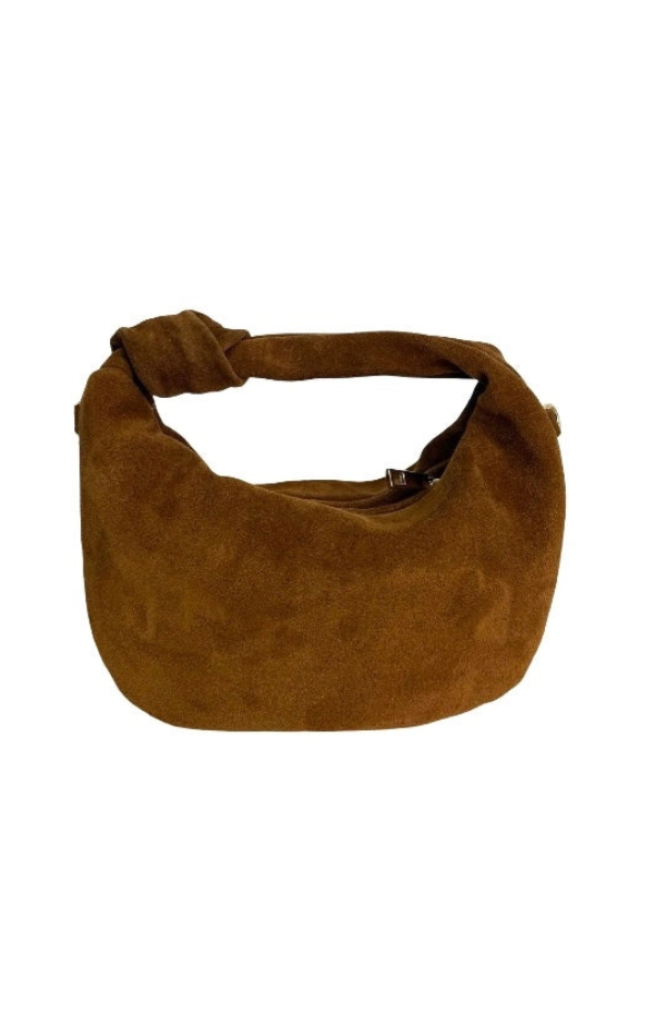 Knot That Suede Bag