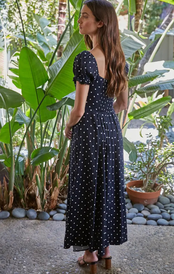 Dottie Back Smocked Dress