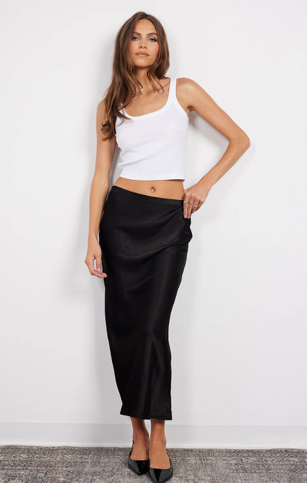 Bree Midi Bias Cut Skirt