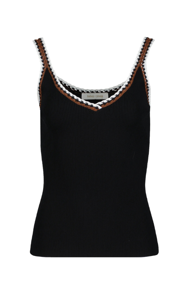 Charlize Crochet Detail Tank