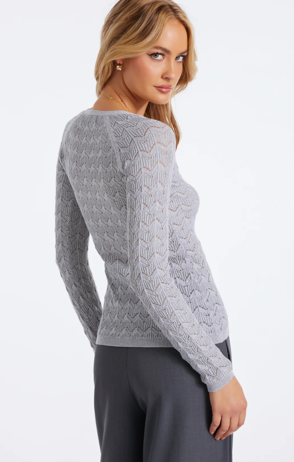 Bijou Pointelle Cardigan