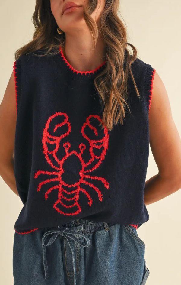 Rocky Lobster Knit Top