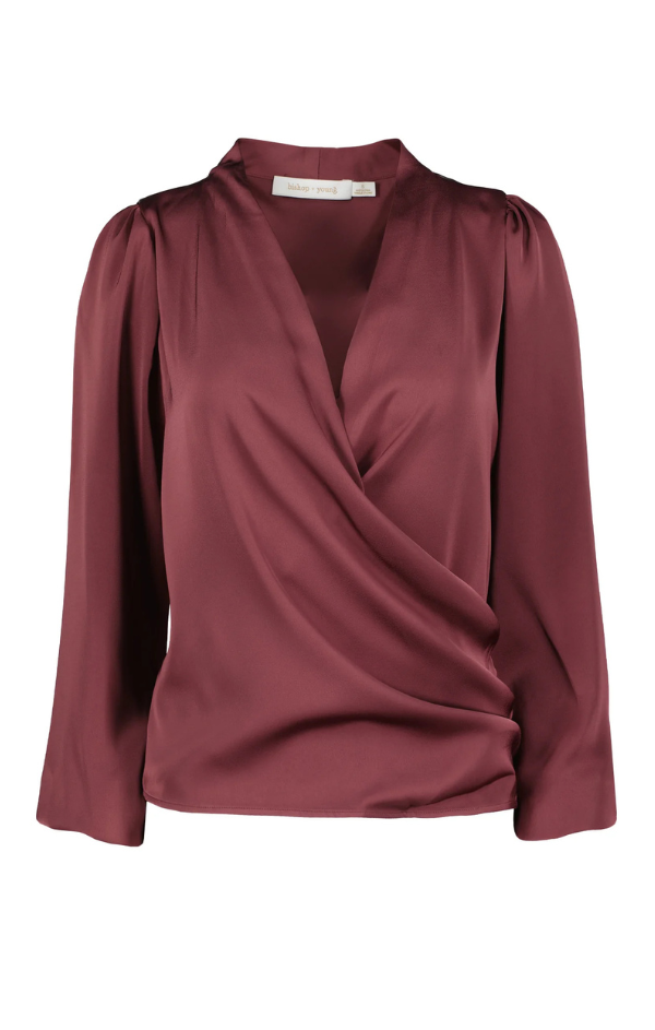 Fluid Satin Blouse