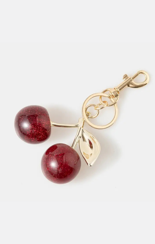 Cherry Bag Charm
