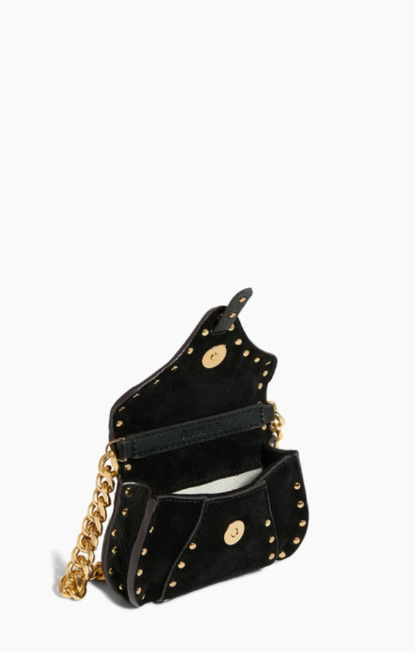 Amour Suede Micro Crossbody