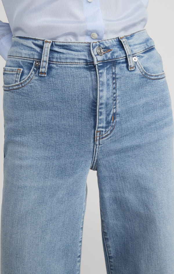 Le Slim Palazzo in Ripple – Mint