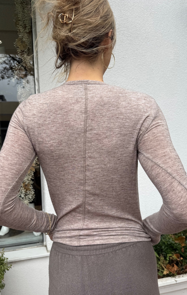 Crewneck Long Sleeve Tee