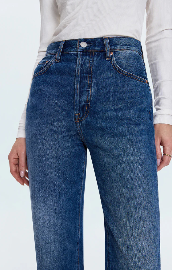 Cassie Crop Super High Rise Straight