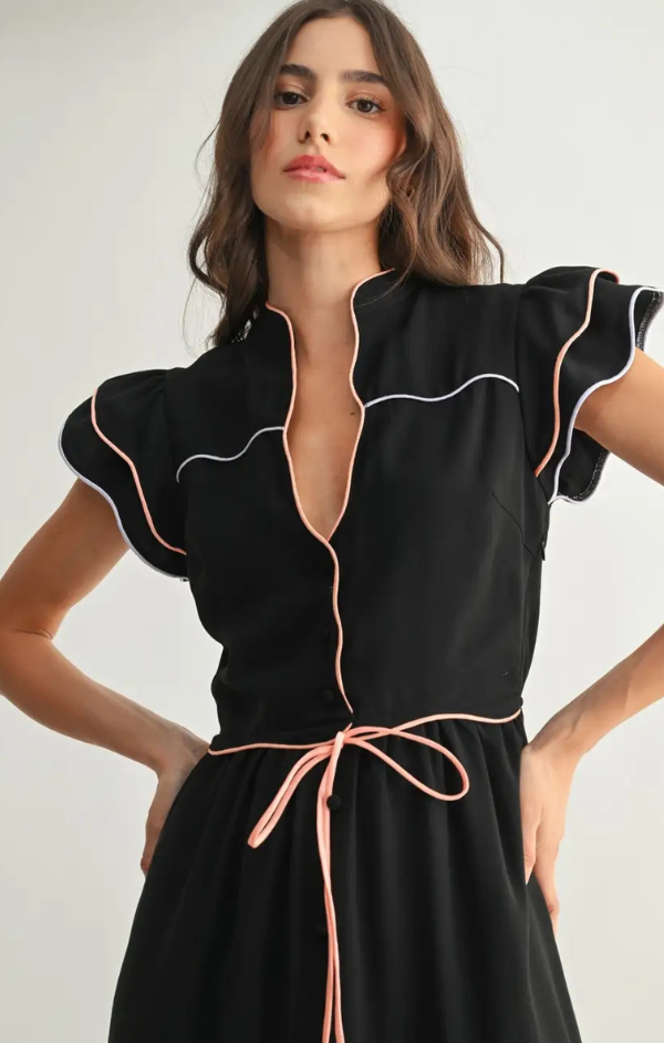 Sophisticated Tiered Maxi Dress