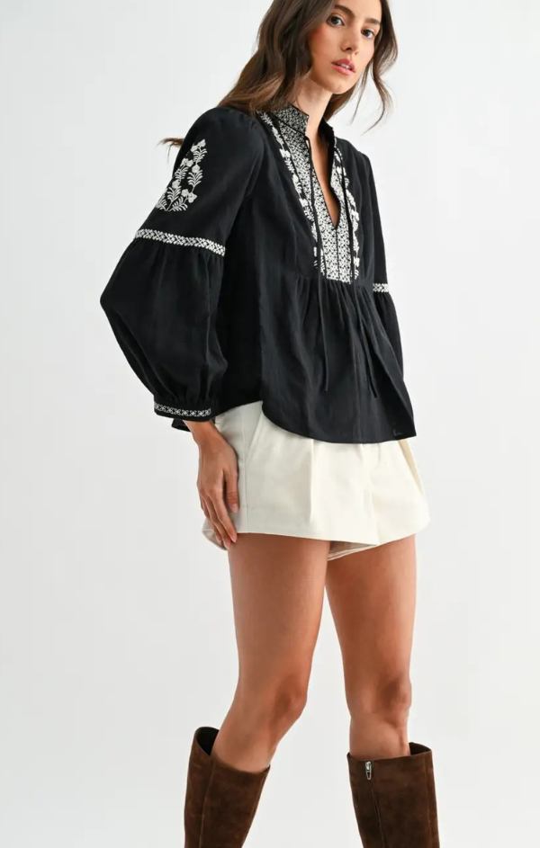 Briar Boho Long Sleeve Blouse