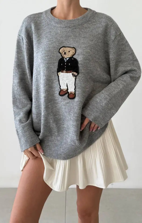 Parker Polo Bear Sweater