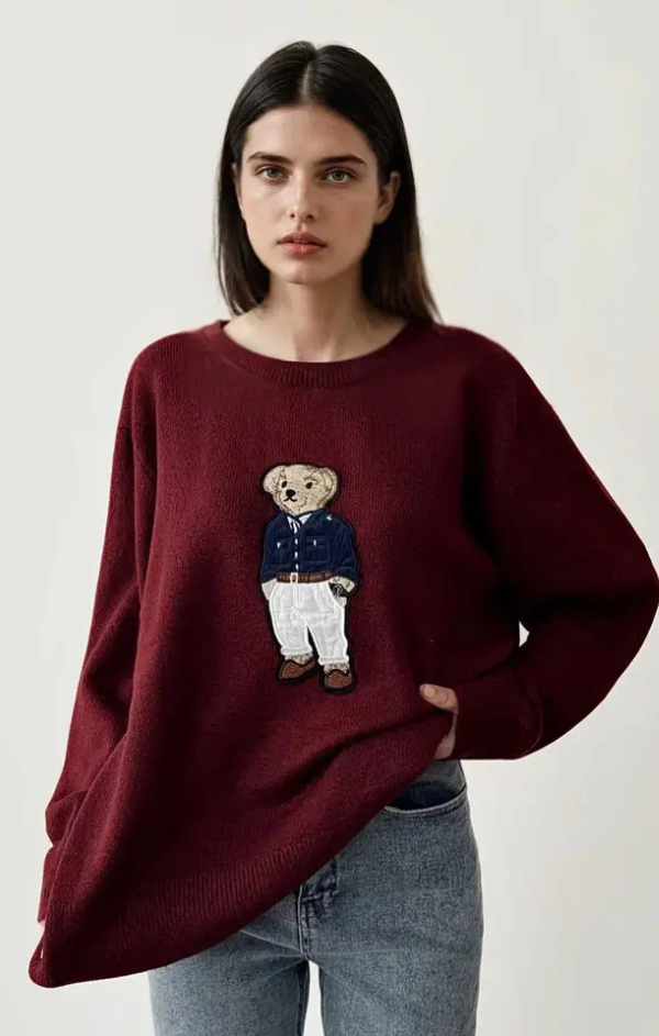 Parker Polo Bear Sweater
