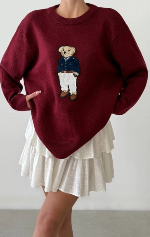 Parker Polo Bear Sweater