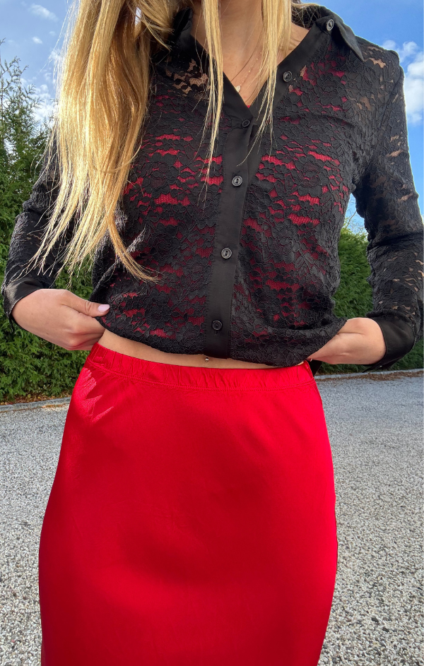 Bree Midi Bias Cut Skirt