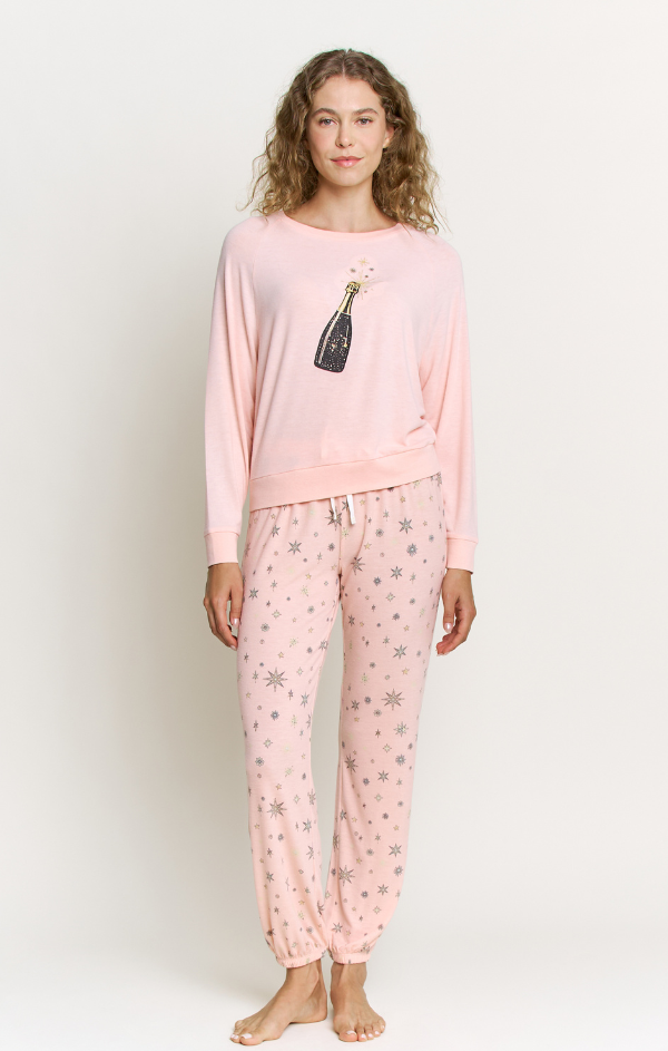 Star Seeker Long Set in Champagne Stars