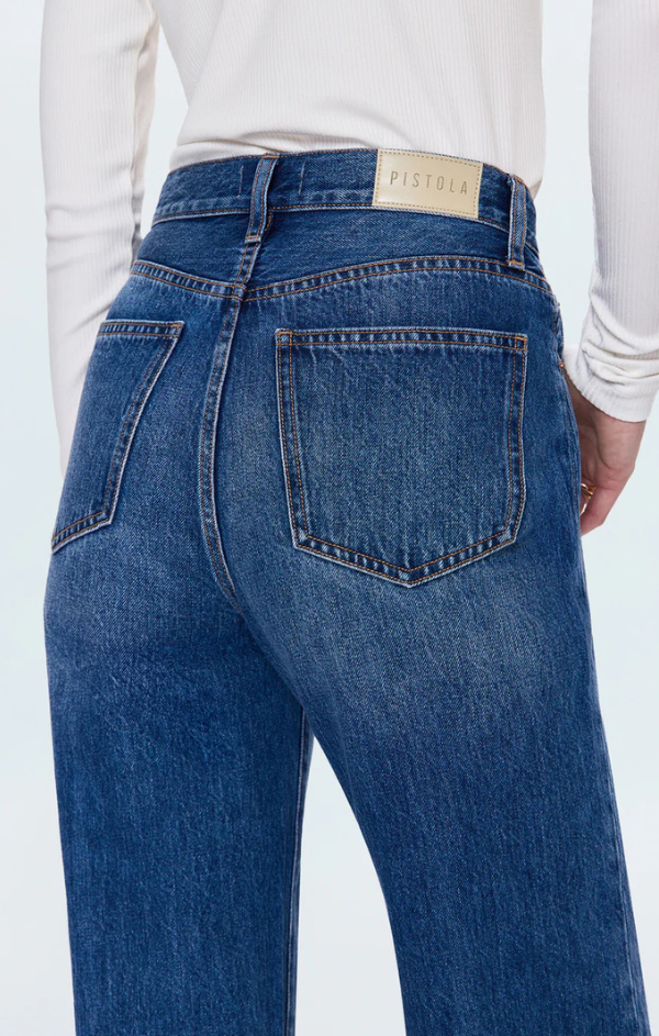 Cassie Crop Super High Rise Straight