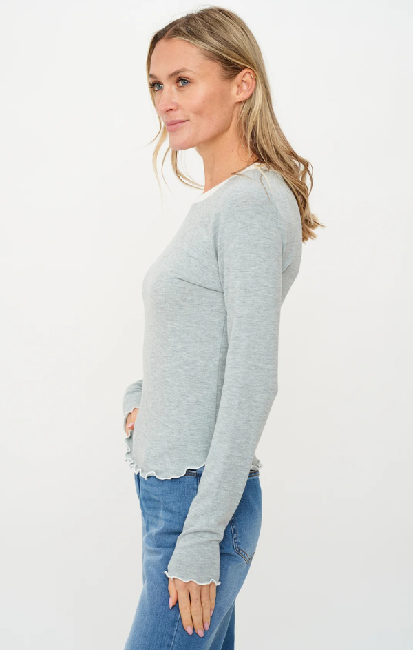 Lea Long Sleeve Layered Tee