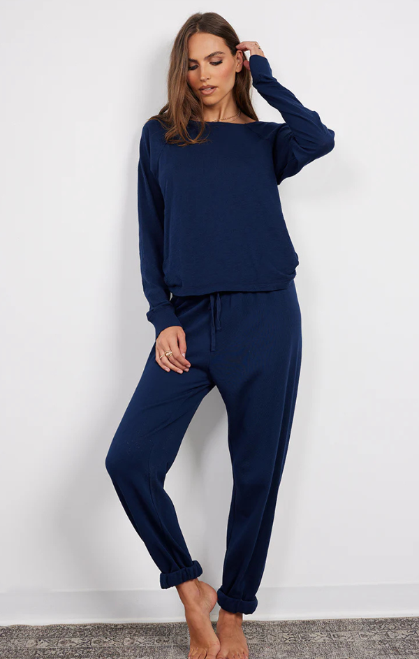 Long Sleeve Crewneck Raglan Tee