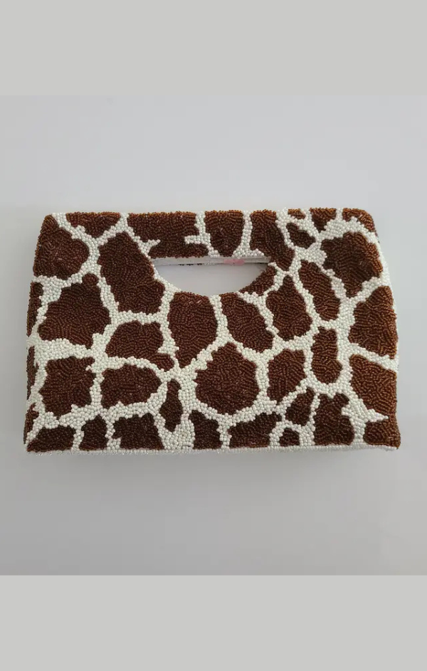 Top Handle Beaded Bag