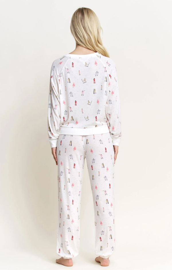 Star Seeker Long Set in Ivory Ski Girls