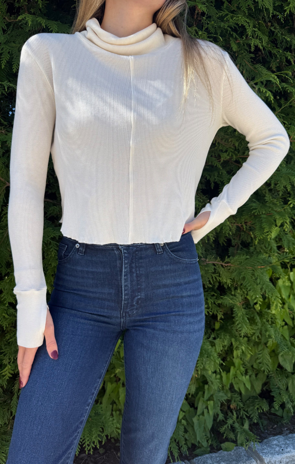 Turtleneck Long Sleeve with Thumb Holes